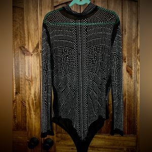 Rhinestone Bodysuit